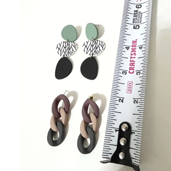 Bundle of two pairs earrings - Picture 4 of 4